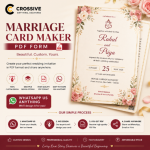 Marriage Card Designing Service